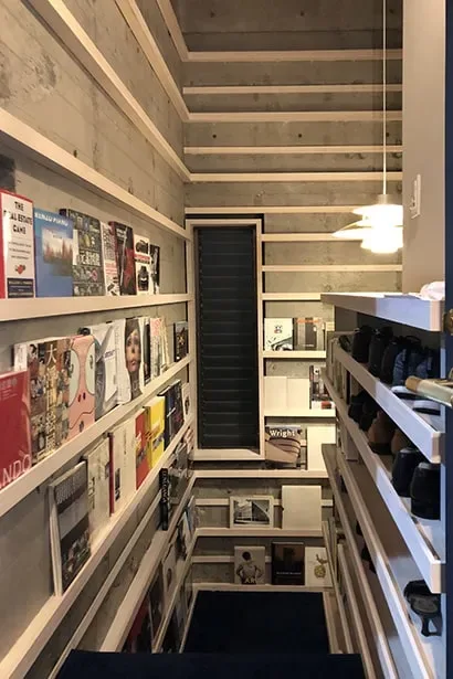 A rich collection of art and business books from around the world