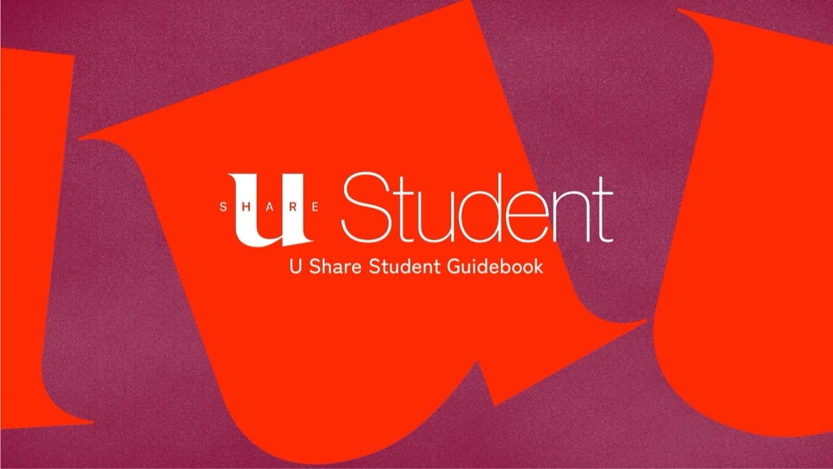 U Share Student brochure cover