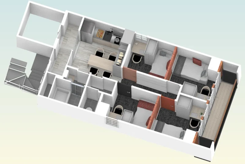 WC1 floor plan